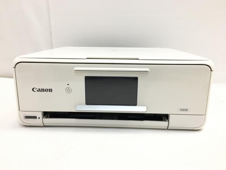 Canon PIXUS TS8130 ホワイトカセット給紙対応有 - プリンター・複合機