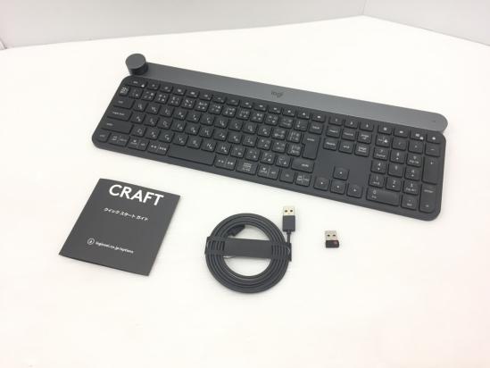 Logicool ロジクール CRAFT KX1000s Multi-Device Wireless Keyboard