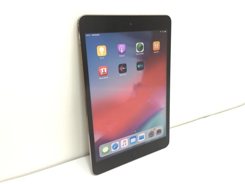 美品 アップル Apple iPad mini 2 Wi-Fiモデル 128GB スぺ―スグレイ