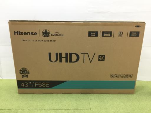 新品 未開封 2020年製 ハイセンス 液晶テレビ 43インチ 4K フル