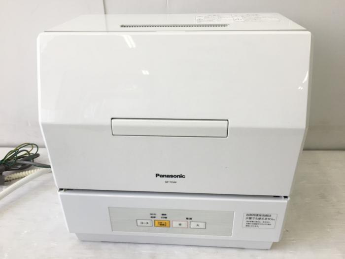 美品 Panasonic パナソニック プチ食洗 電気 食器洗い乾燥機 NP-TCM4-W