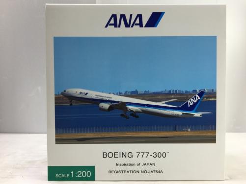 新品未開封♪ANA 全日空 BOEING 777-300 ボーイング 1:200 航空機模型