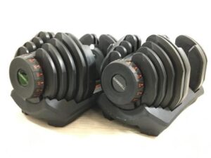 美品 DUMBBELL ダンベル 40kg ×2セット 合計80kg ダイヤル可変式ダンベル 重量調整 ワンタッチ 筋トレ 筋力トレーニング