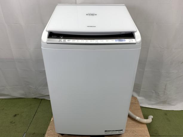 極美品 日立 HITACHI ビートウォッシュ 2018年製 洗濯乾燥機 上開き ...