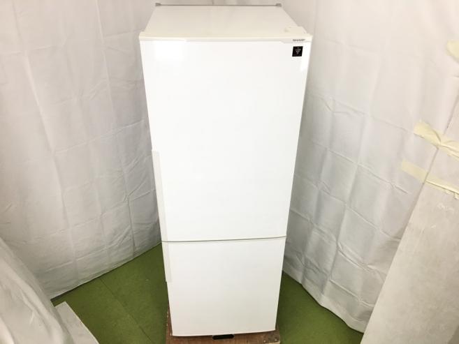 美品 シャープ SHARP SJ-PD27C-W 冷凍冷蔵庫 2017年製 ホワイト 271L 2