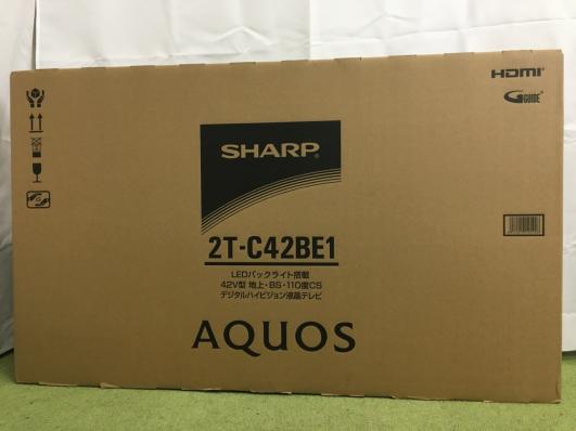 新品未開封 SHARP シャープ AQUOS アクオス 2T-C42BE1 液晶テレビ TV