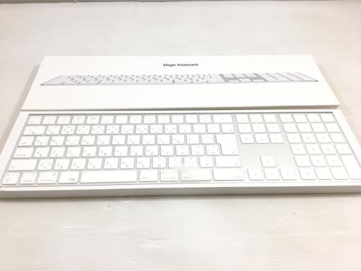 極美品 Apple Magic Keyboard テンキー付き (JIS) MQ052J/A シルバー ワイヤレスキーボード Mac OS/iOS  Bluetooth スマホ 対応 | 出張・宅配・店頭買取【全国対応】 高価買取タカガイ