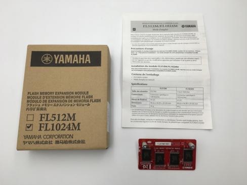 極美品 YAMAHA ヤマハ 1GBフラッシュメモリーエクスパンションモジュール FL1024M MOTIF XFシリーズ用 箱あり |  出張・宅配・店頭買取【全国対応】 高価買取タカガイ