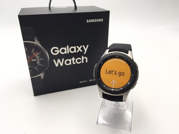 極美品 SAMSUNG サムスン Galaxy Watchi ギャラクシー SM-R800NZSAXSG