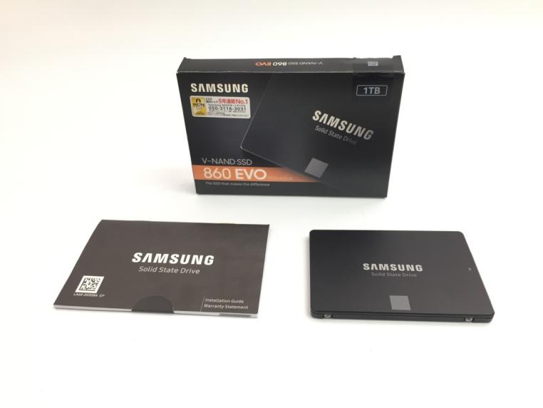 極美品 サムスン Samsung 860 EVOシリーズ MZ-76E1T0 SSD 1.0TB ...