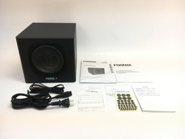 極美品 FOSTEX フォステクス ACTIVE SUBWOOOFER PM-SUBmini オーディオ