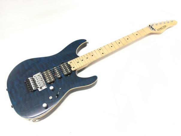 美品 SCHECTER シェクター NV-3-24-BW エレキギター ソフトケース付き