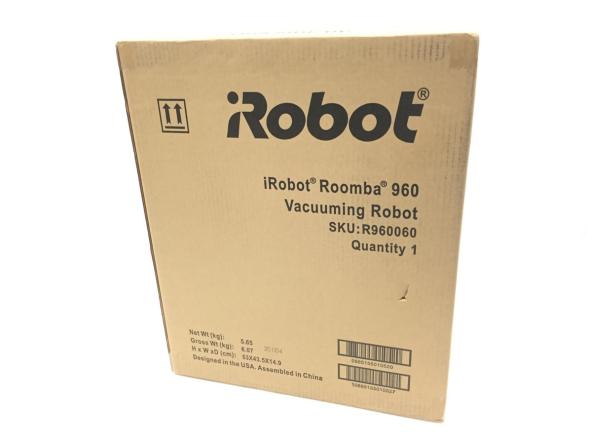 新品未開封 iRobot Roomba 960 ルンバ R960060 ロボット掃除機 丸形 ～112畳 ごみセンサー 自動充電 段差乗り越え機能  アプリ連携 | 出張・宅配・店頭買取【全国対応】 高価買取タカガイ