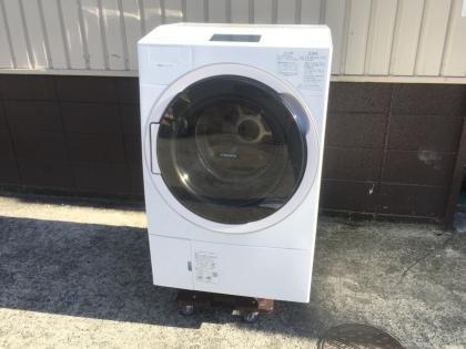2020年製 美品 TOSHIBA 東芝 ZABOON ドラム式洗濯乾燥機 TW-127X9L 左