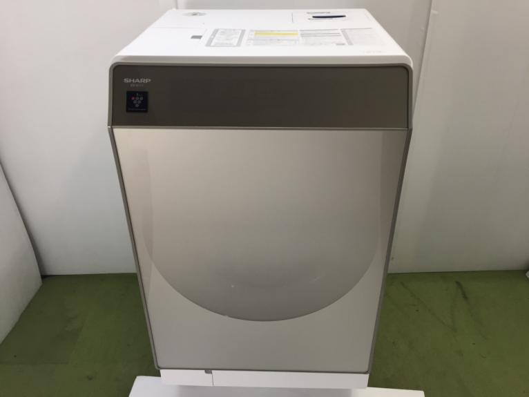 地域限定送料無料　美品 シャープ ドラム式洗濯乾燥機 ES-G111
