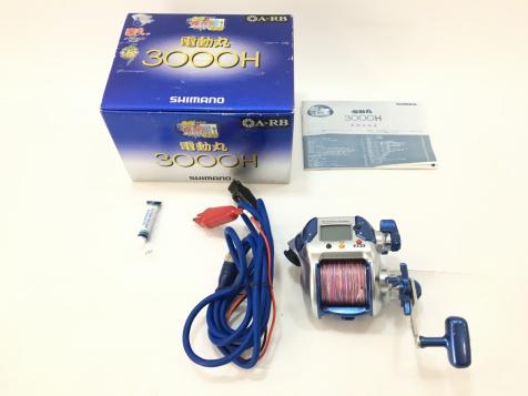 SHIMANO シマノ 電動丸 3000H 電動リール バッテリー用ケーブル付属 