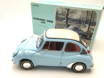 美品 エムエムピー EBBRO エブロ SUBARU 360 1963 LIGHT BLUE 12007 1