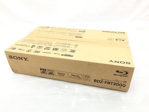 新品 未開封 SONY ブルーレイディスクレコーダー ブルーレイレコーダー BDZ-FBT3000 3番組同時録画 HDD容量3TB  外付けHDD録画をお買取りしました。 | 出張・宅配・店頭買取【全国対応】 高価買取タカガイ