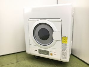 【動作良好•送料込み】パナソニック 衣類乾燥機 NH-D503-W 2018年製