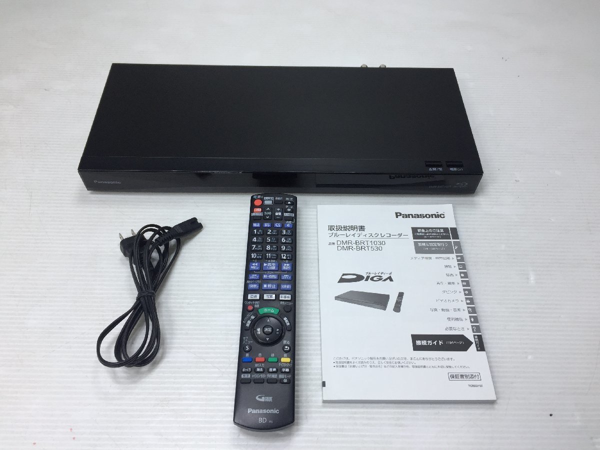 Panasonic パナソニック おうちクラウドディーガ DMR-BRT1030 ブルーレイレコーダーを買い取らせていただきました。 |  出張・宅配・店頭買取【全国対応】 高価買取タカガイ