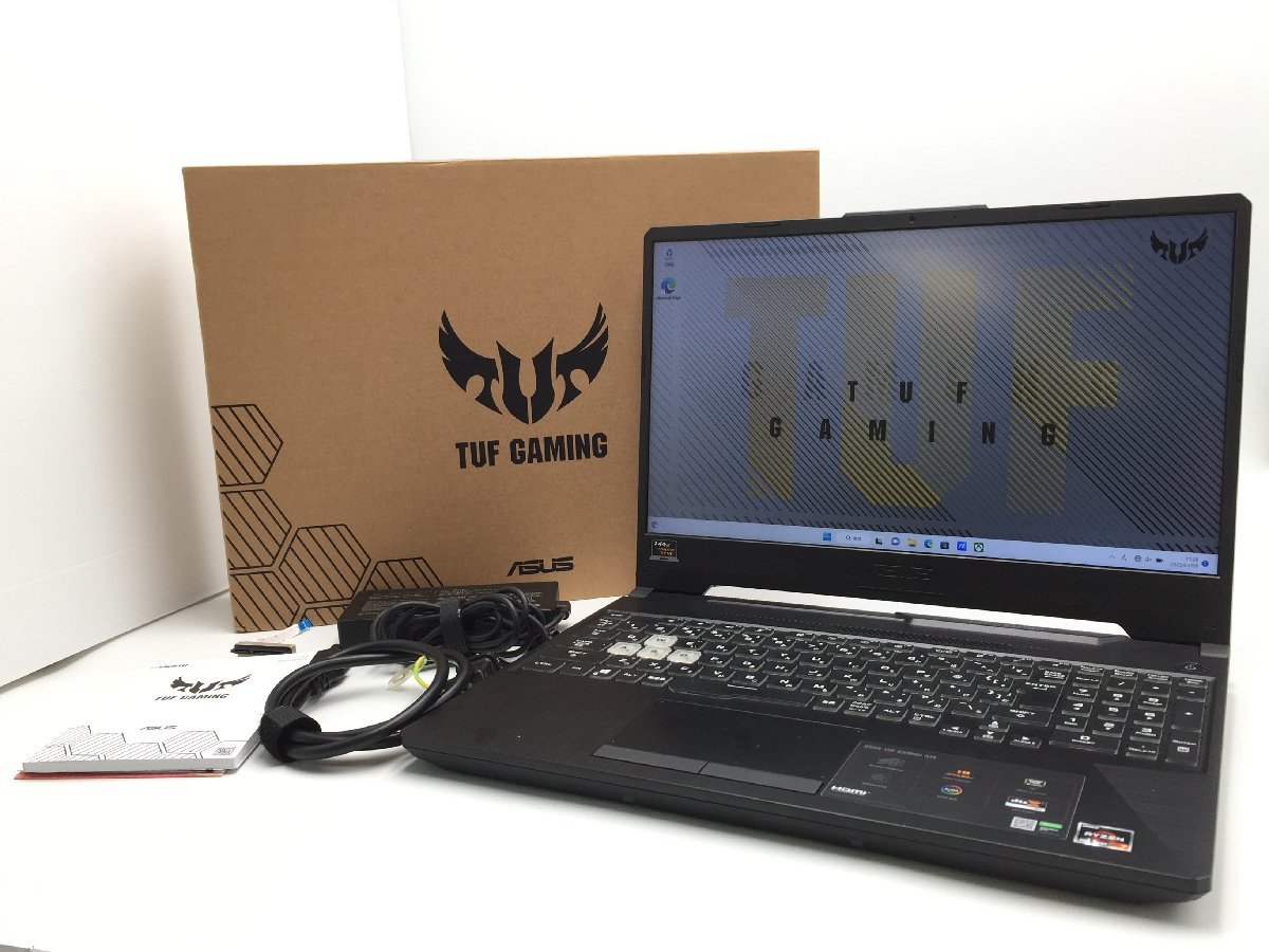 美品 ASUS TUF Gaming A15 FA506I ゲーミングノートPC 15.6型 を