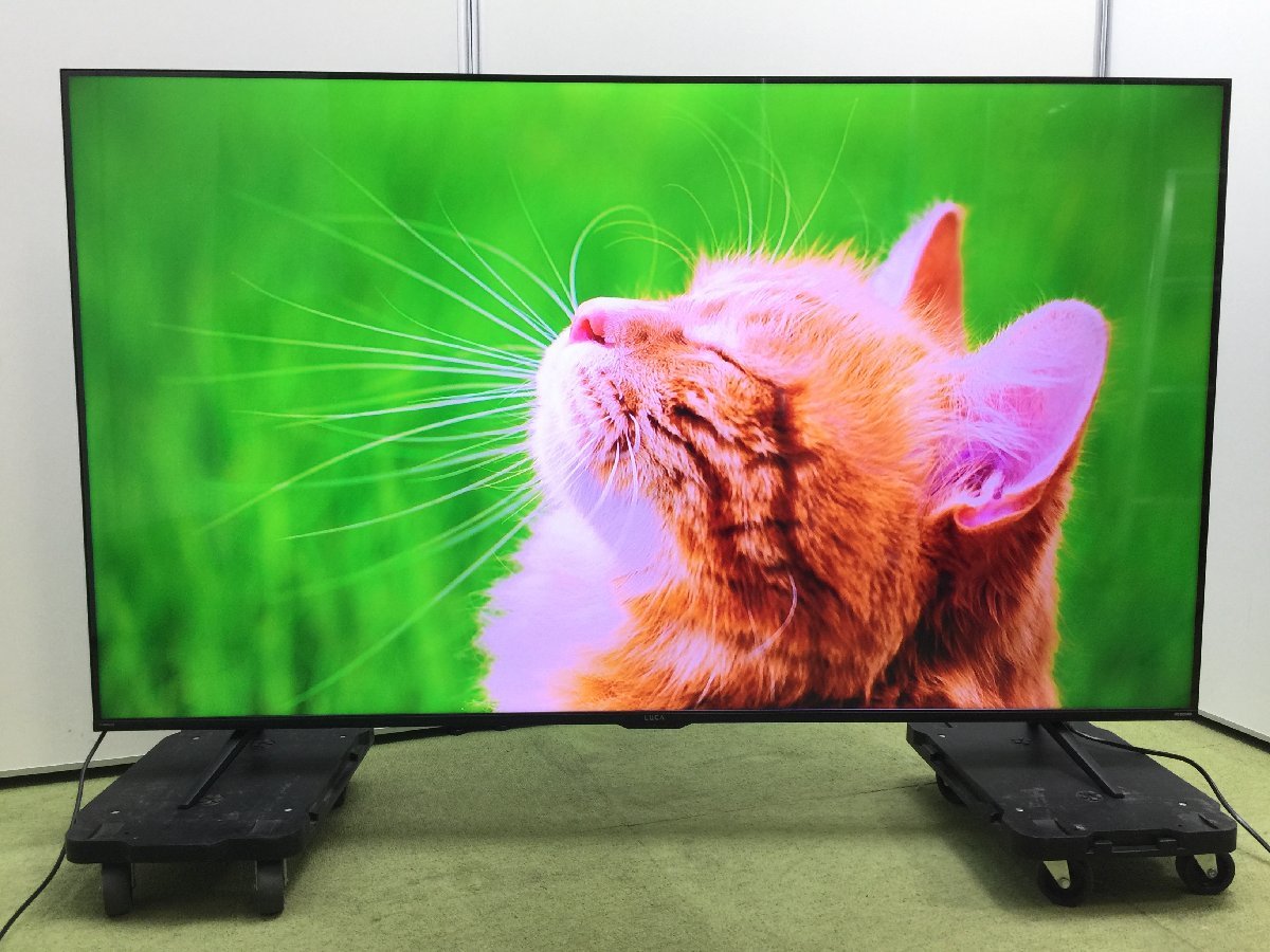 22年製 美品 IRIS OHYAMA アイリスオーヤマ LUCA 4K液晶テレビ