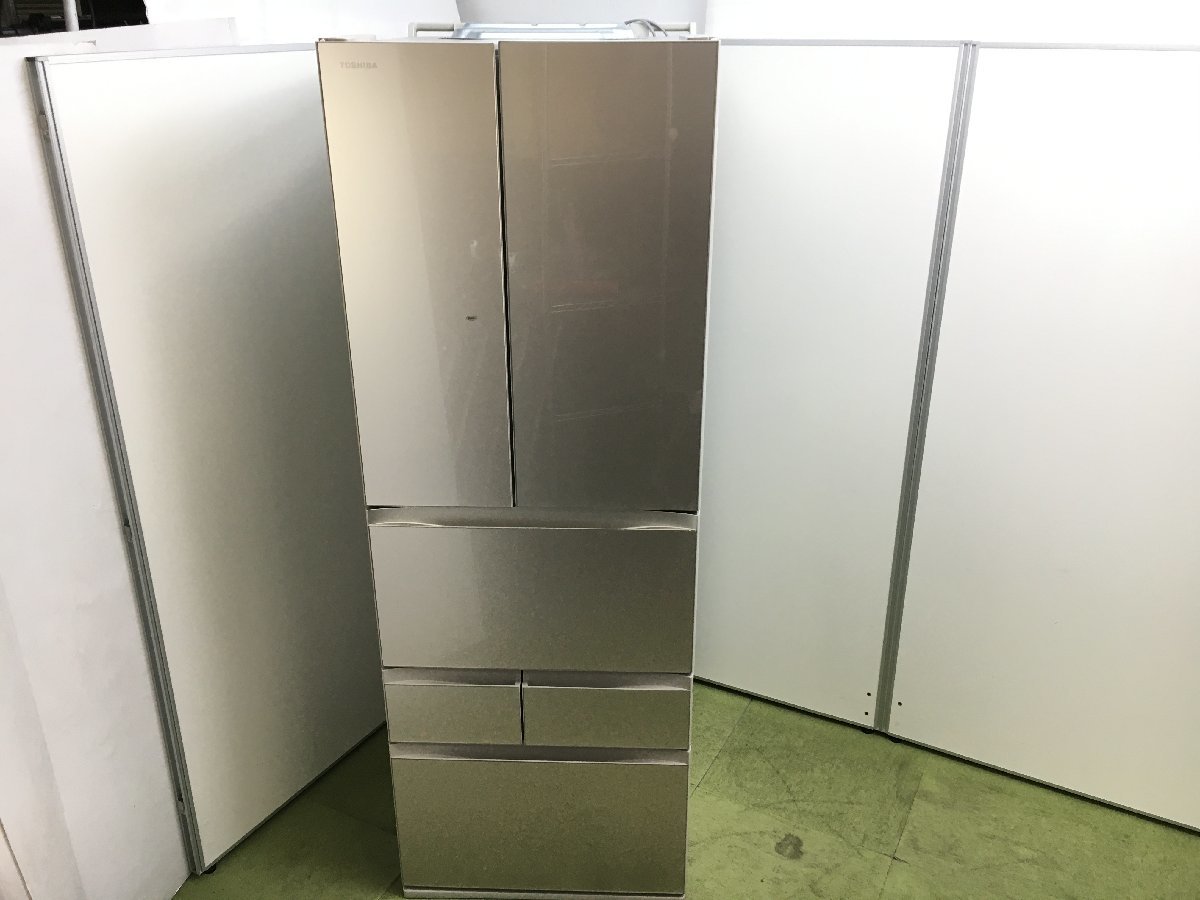 TOSHIBA　東芝　6ドア冷蔵庫　2020 GR-S510FH TOSHIBA 東芝 6ドア冷蔵庫 2020 GR-S510FH