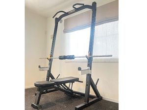 引取限定】美品 POWERTEC パワーテック ハーフラック パワーラック WB-HR19 家庭用 IVANKO シャフト 全長200cm  ベンチをお買取りさせていただきました。 | 出張・宅配・店頭買取【全国対応】 高価買取タカガイ