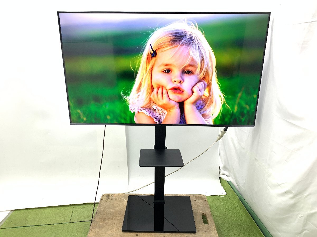 2024年製 美品 Hisense ハイセンス 4K液晶テレビ 55型 55インチ ドルビーアトモス 外付けHDD対応 55E7N PRO 壁寄せスタンド付属 買取実績