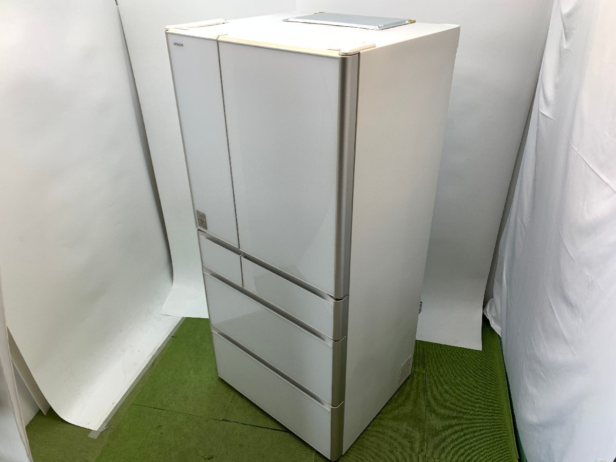 日立 HITACHI 真空チルド 冷凍冷蔵庫 フレンチドア 観音開き 6ドア 670L 新鮮スリープ野菜室 スポット冷蔵 R-XG6700H 買取実績
