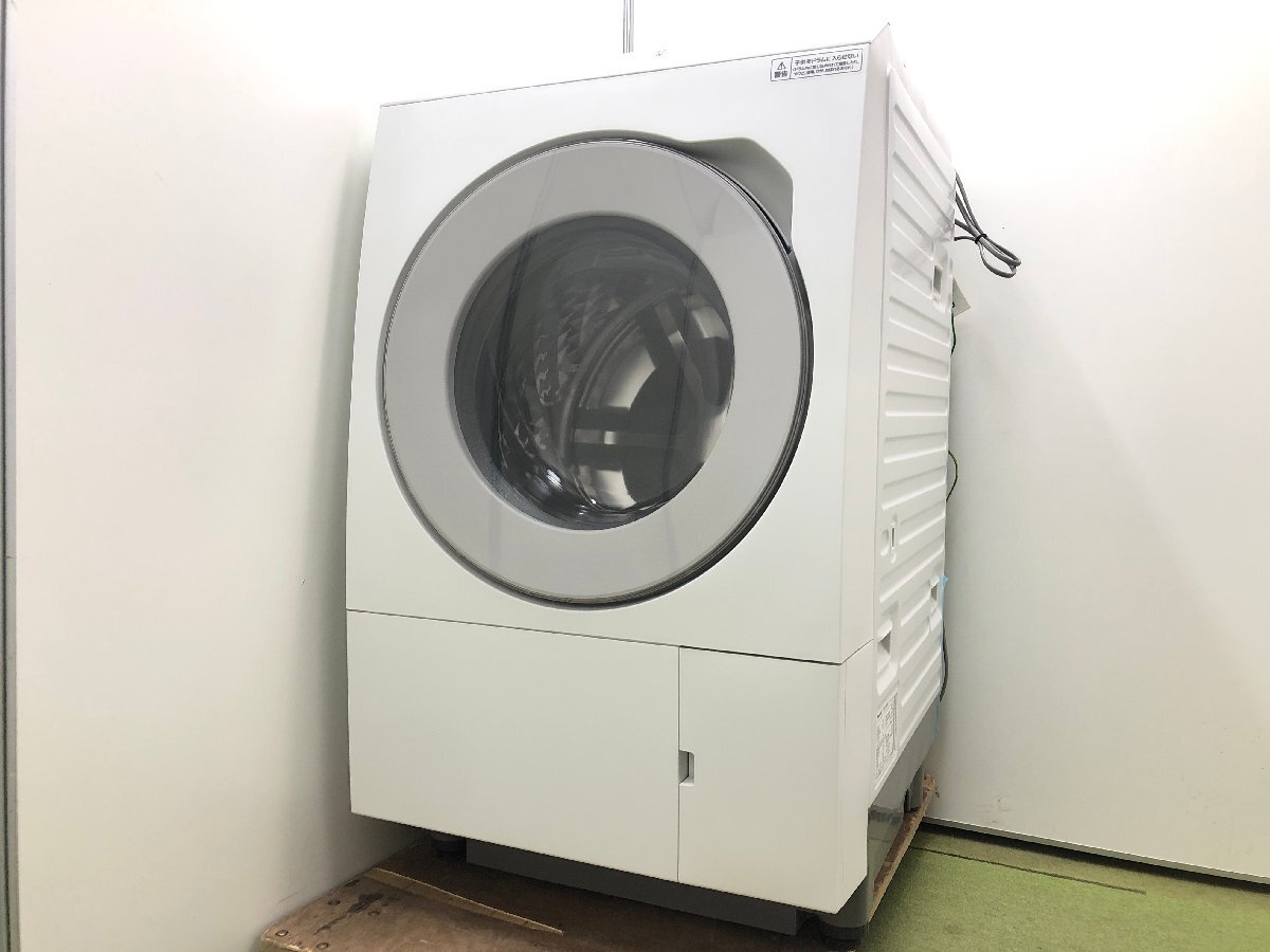 極美品★パナソニック Panasonic ドラム式洗濯乾燥機 洗濯12kg 乾燥6kg 左開き 斜型 自動投入 はっ水回復 NA-LX127CL 2023年製 買取実績