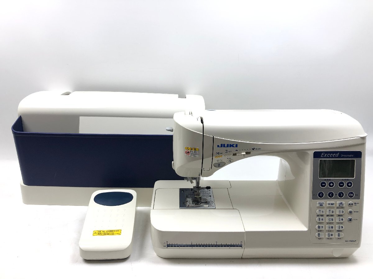 JUKI ジューキ Exceed Dressmake エクシード ドレスメイク コンピューターミシン HZL-F400JP ハンドメイド 裁縫 　買取価格　買取実績