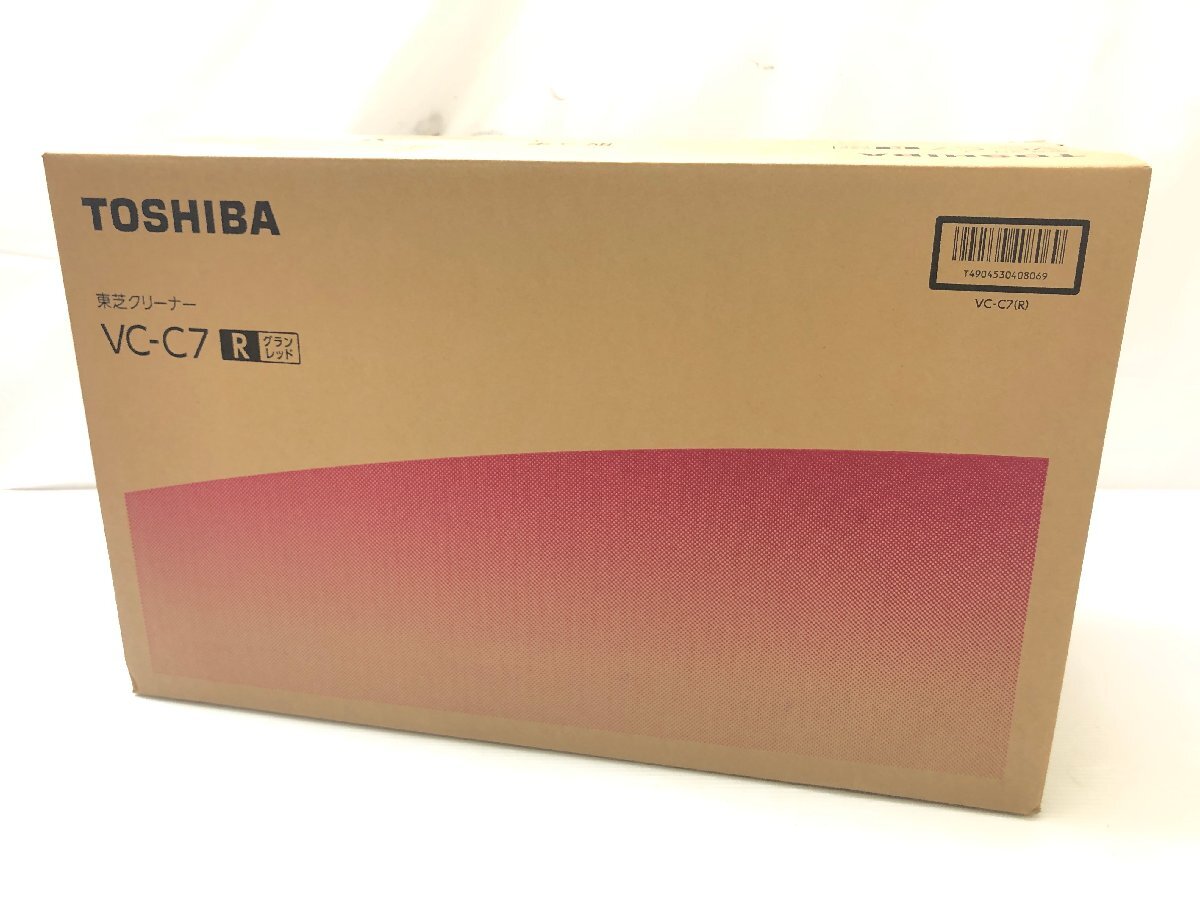 東芝 TOSHIBA トルネオ ミニ 掃除機 サイクロン式クリーナー 集じん容積0.25L 電源コード式 VC-C7R グランレッド 　買取価格　買取実績