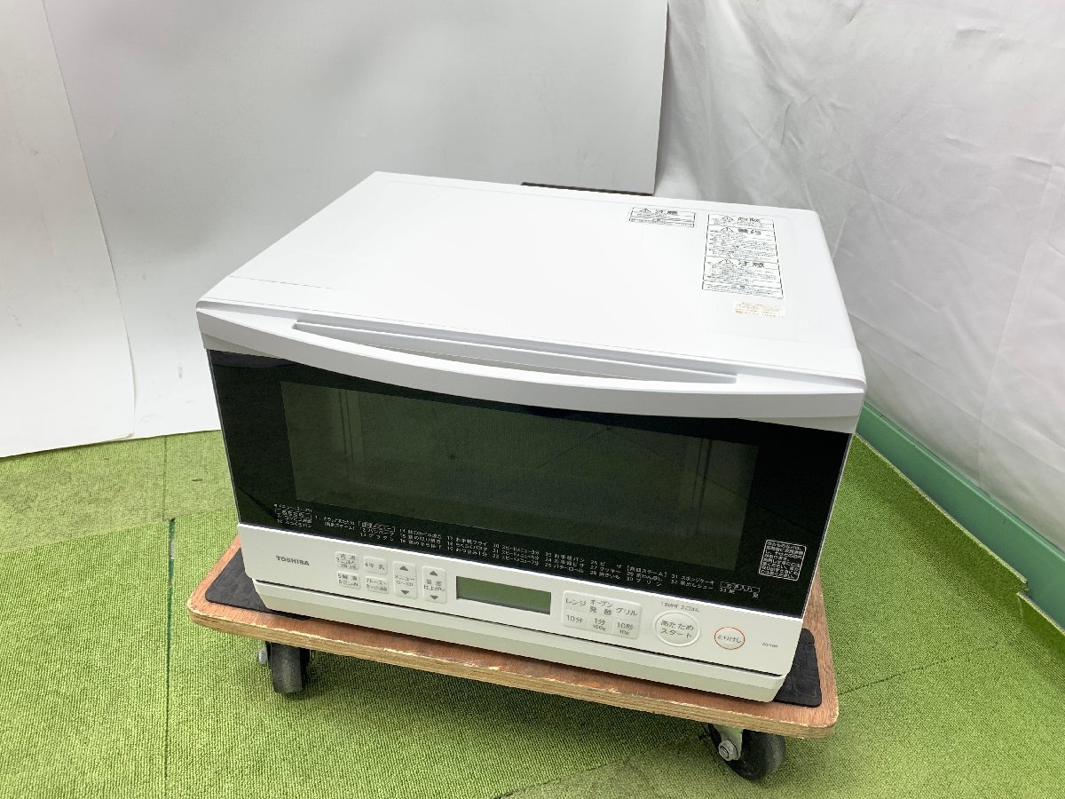 東芝 TOSHIBA 石窯オーブン スチームオーブンレンジ 23L 庫内フラット 最大1000W ノンフライ機能 ER-Y60 2023年製 買取価格　買取実績