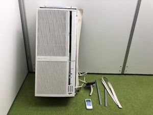 美品 コロナ CORONA ウインドエアコン 窓用エアコン 1.6/1.8kW 4.5～7